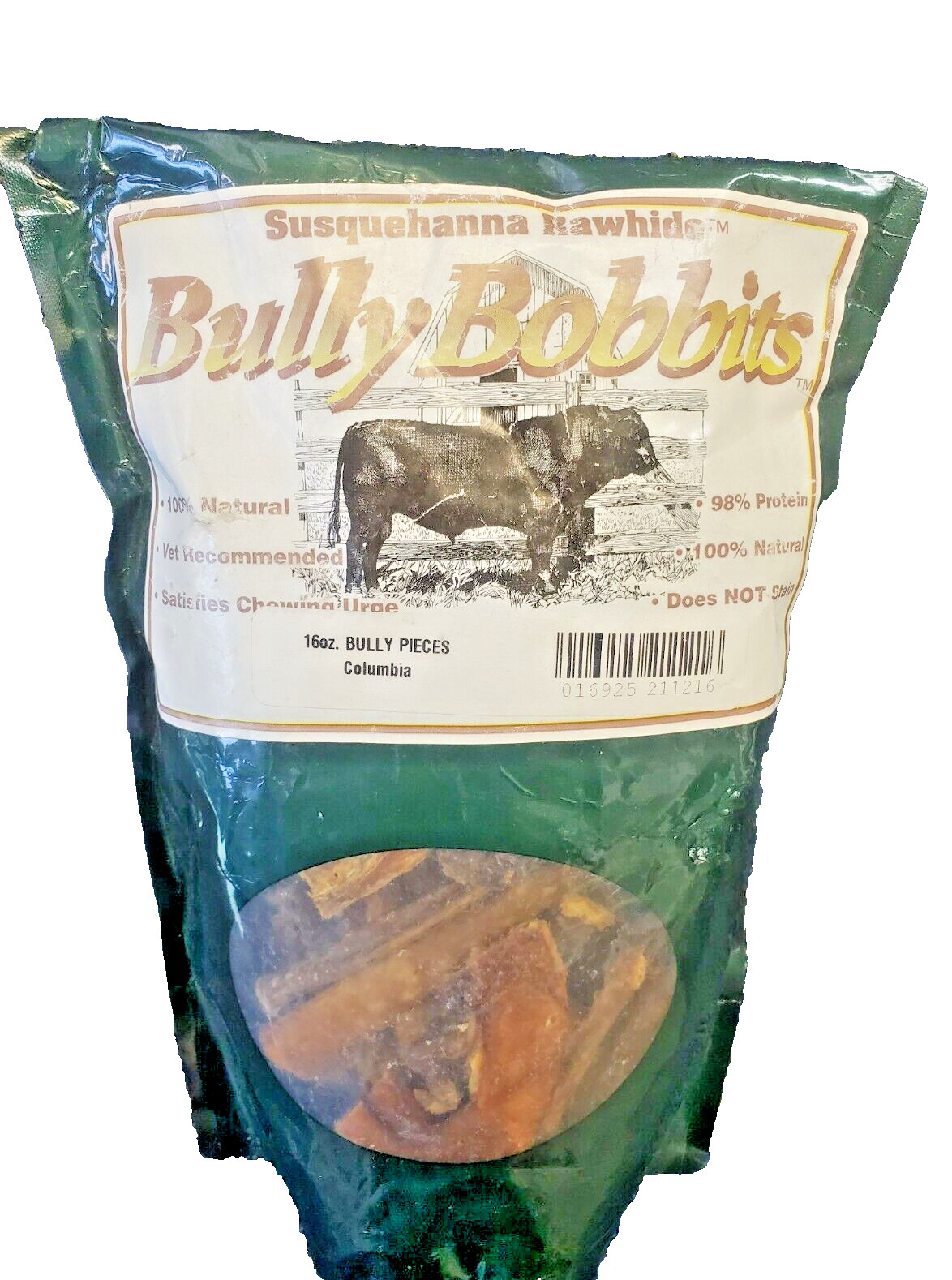 bully bobbits Susquehanna Rawhide 16oz (BULLY PIECES)