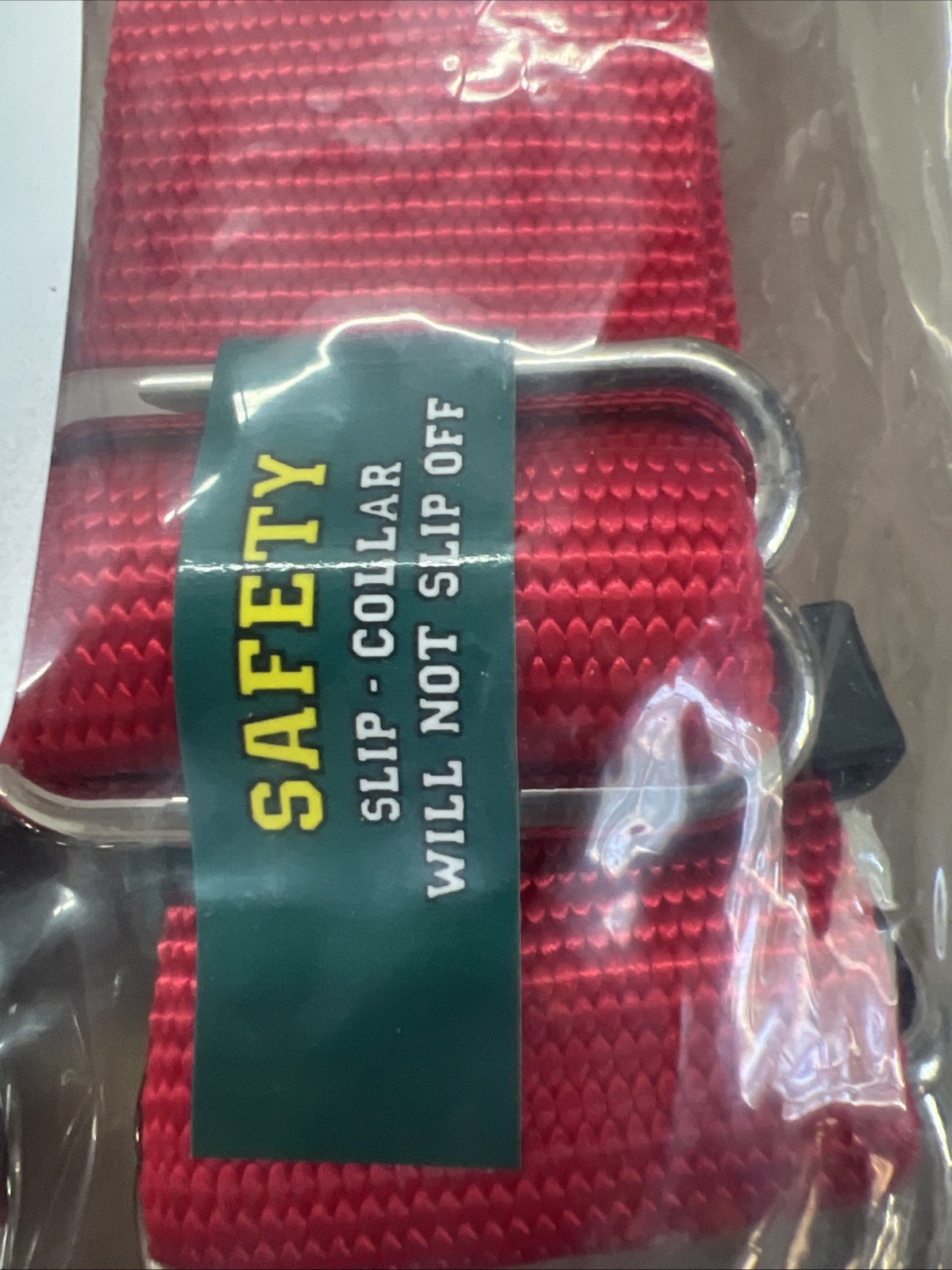 3 Pk Hatfield XL Dog Collar 1-1/2” Slip-Collar Red Safety Collar 20-28” Neck NEW
