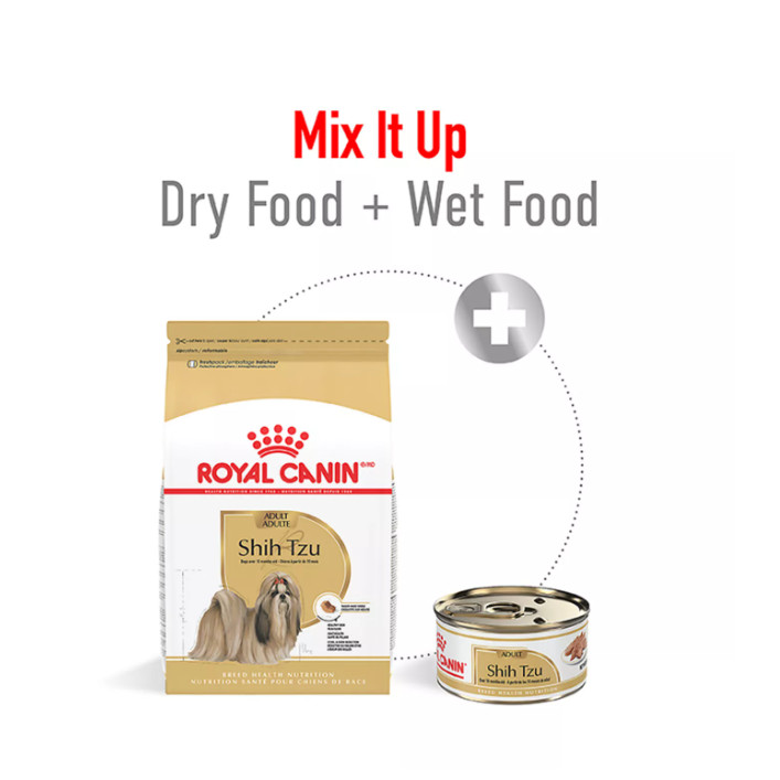 New w/ Royal Canin Shih Tzu Adult Dry Dog Food 10 lb Chicken Skin & Coat Formula