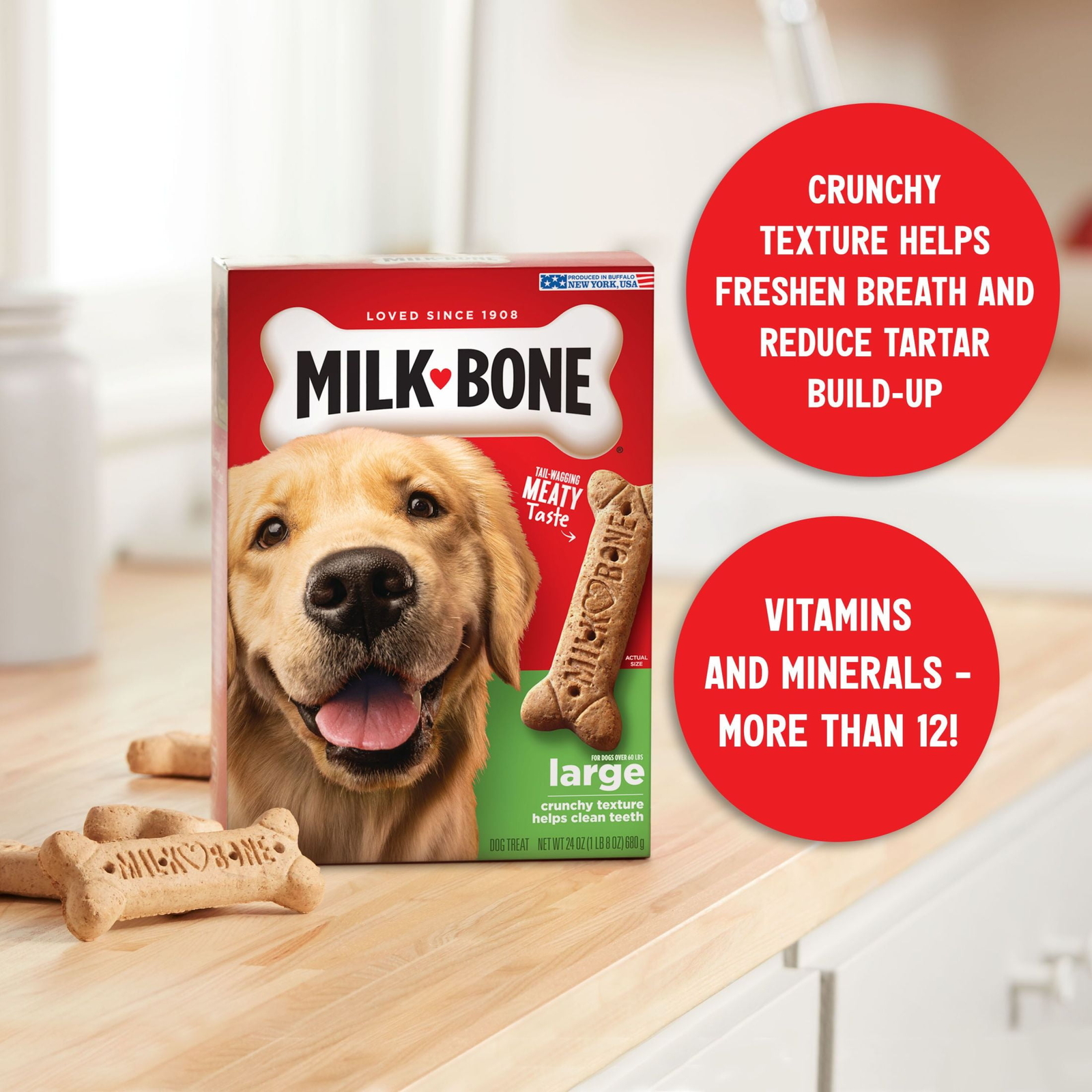 Original Biscuits, Large Dog Treats, 10 Lb.