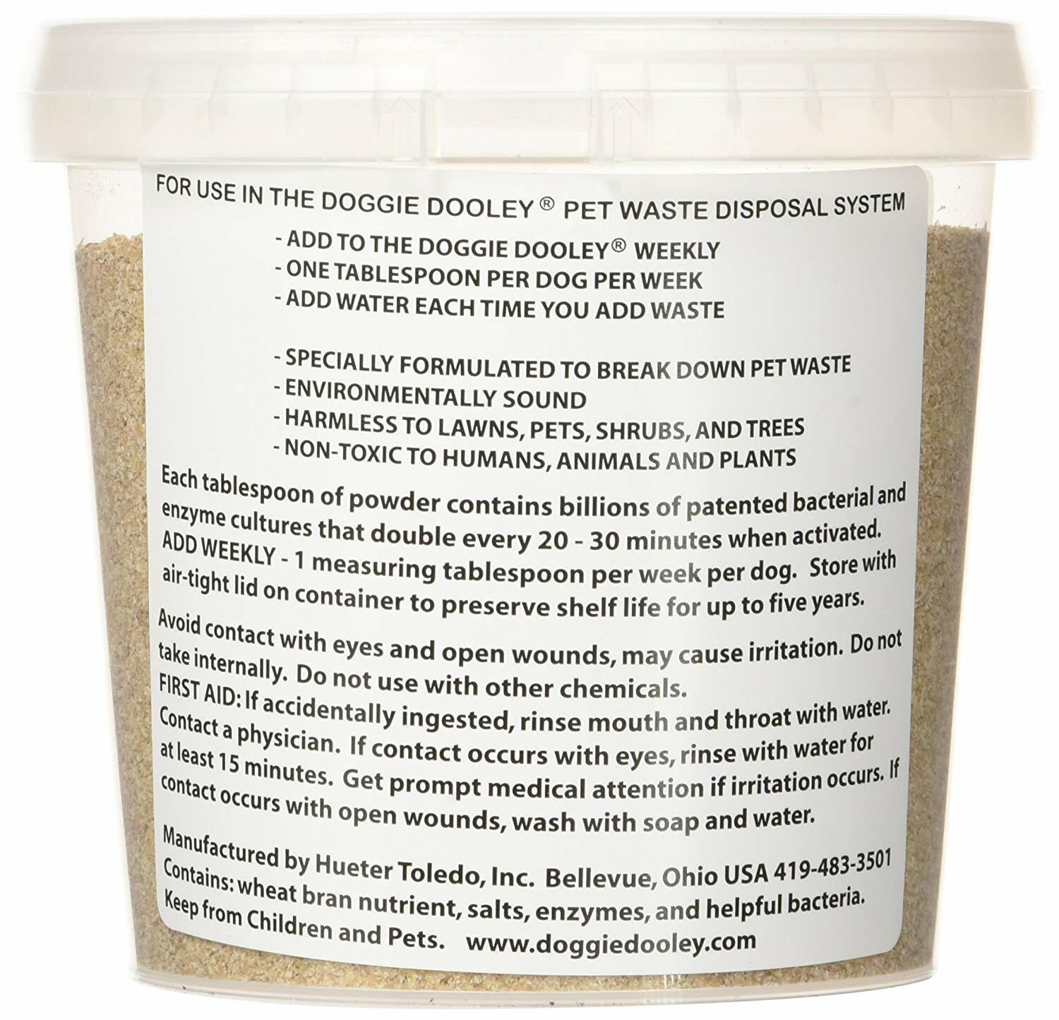 Doggie Dooley Waste Terminator Powder 1 Year Supply