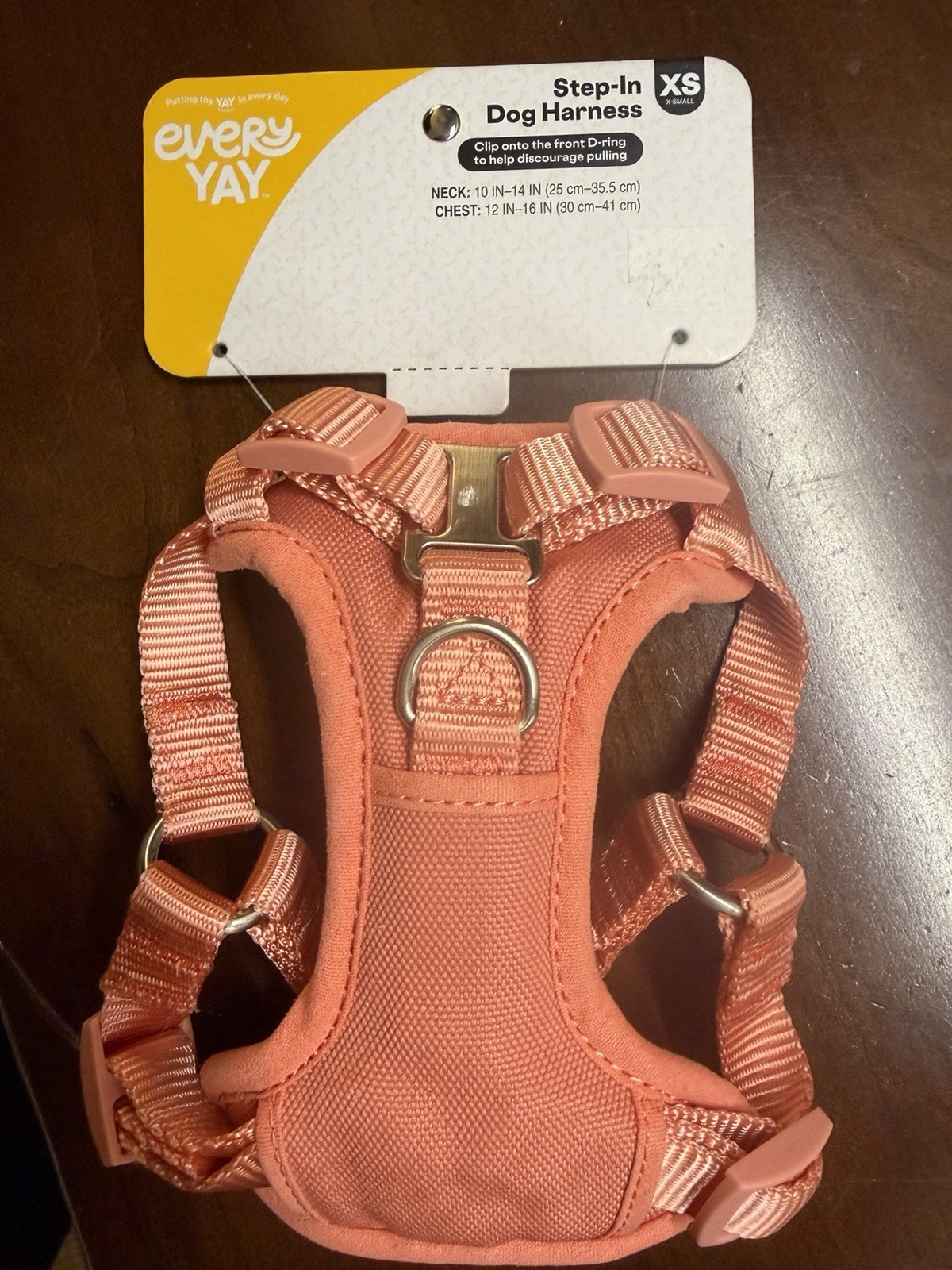 Every Yay Step-In Dog Harness Pink Xtra Small
