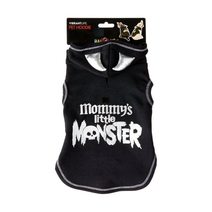Vibrant Life Mommy’s Little Monster Dog Sweater with Hood Size XS – Chihuahua