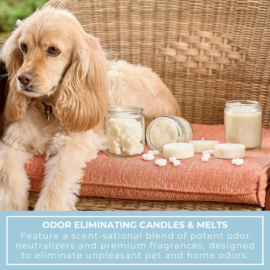 9Oz Pet Odor Eliminator Wax Melts, Long-Lasting Cotton Scented, Non Toxic, Pets
