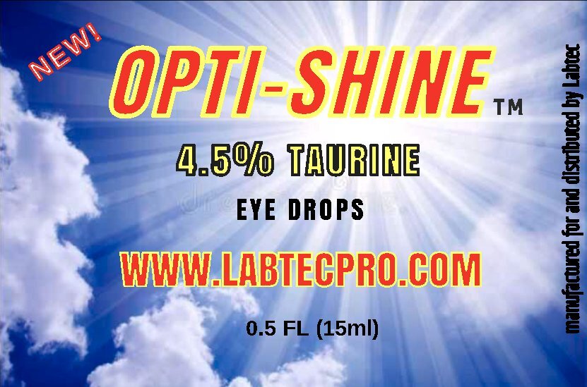Cataract Eye Drops with 4.5% TAURINE 15ml Vial 2 PACK!