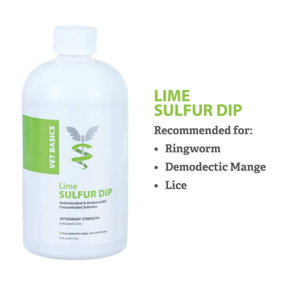 Vet-Approved Lime Sulfur Dip for Skin Conditions in Dogs Cats and Horses