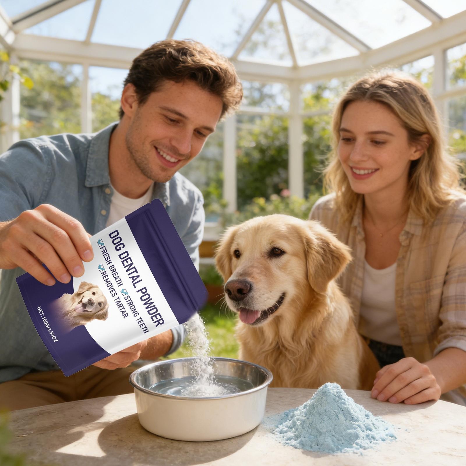 ProDenta All Natural Dog Dental Breath Powder 100g