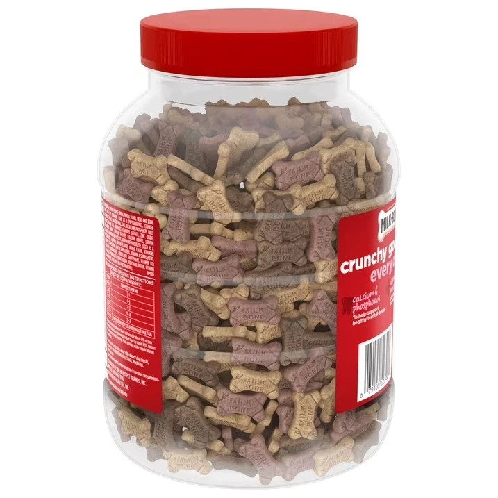 Milk-Bone Mini’s Flavor Snacks Dog Treats, 36 Ounce Crunchy Texture Helps Reduce