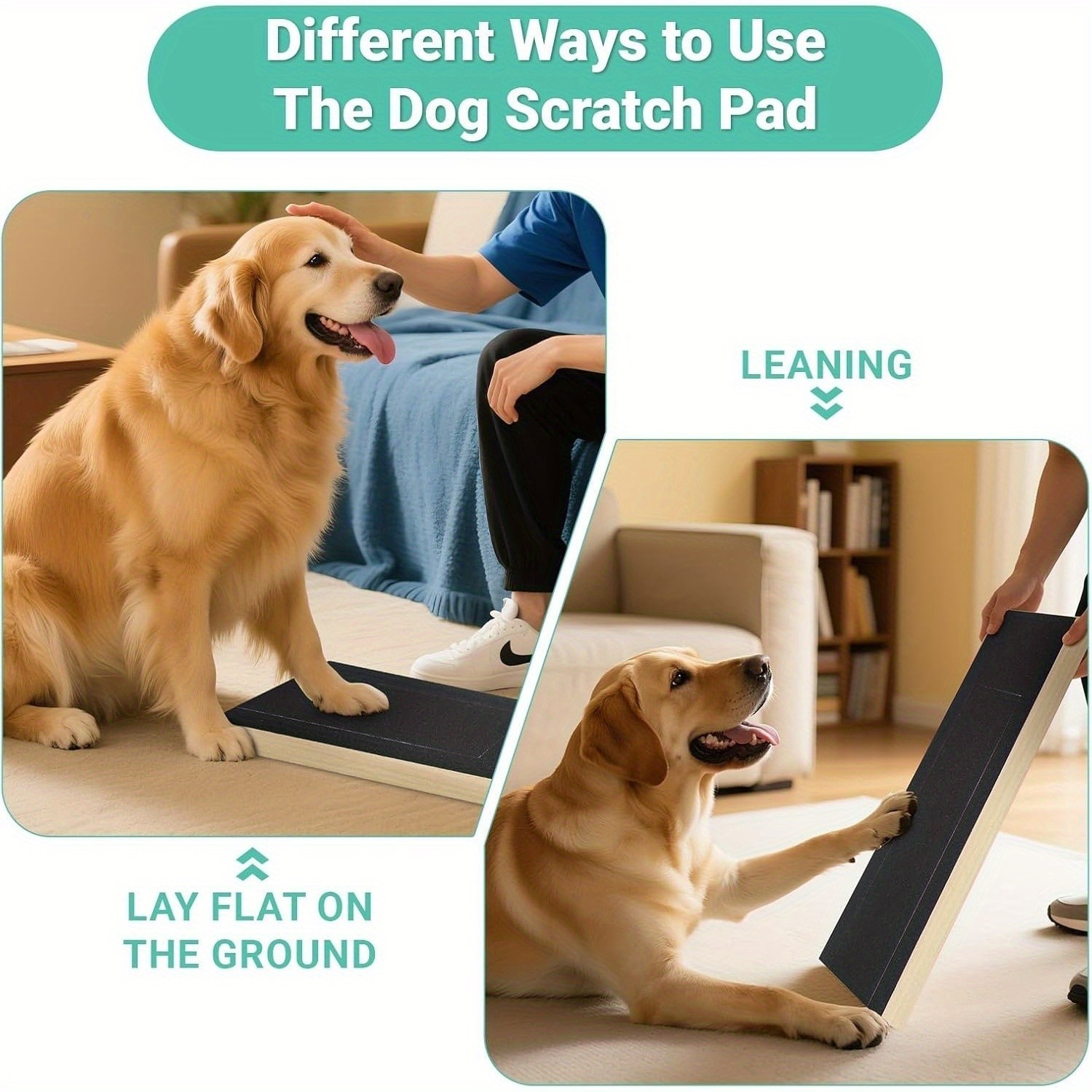 Dog Scratch Pad For Nails, Dog Nail Scratch Pad-Nail File Scratch Board