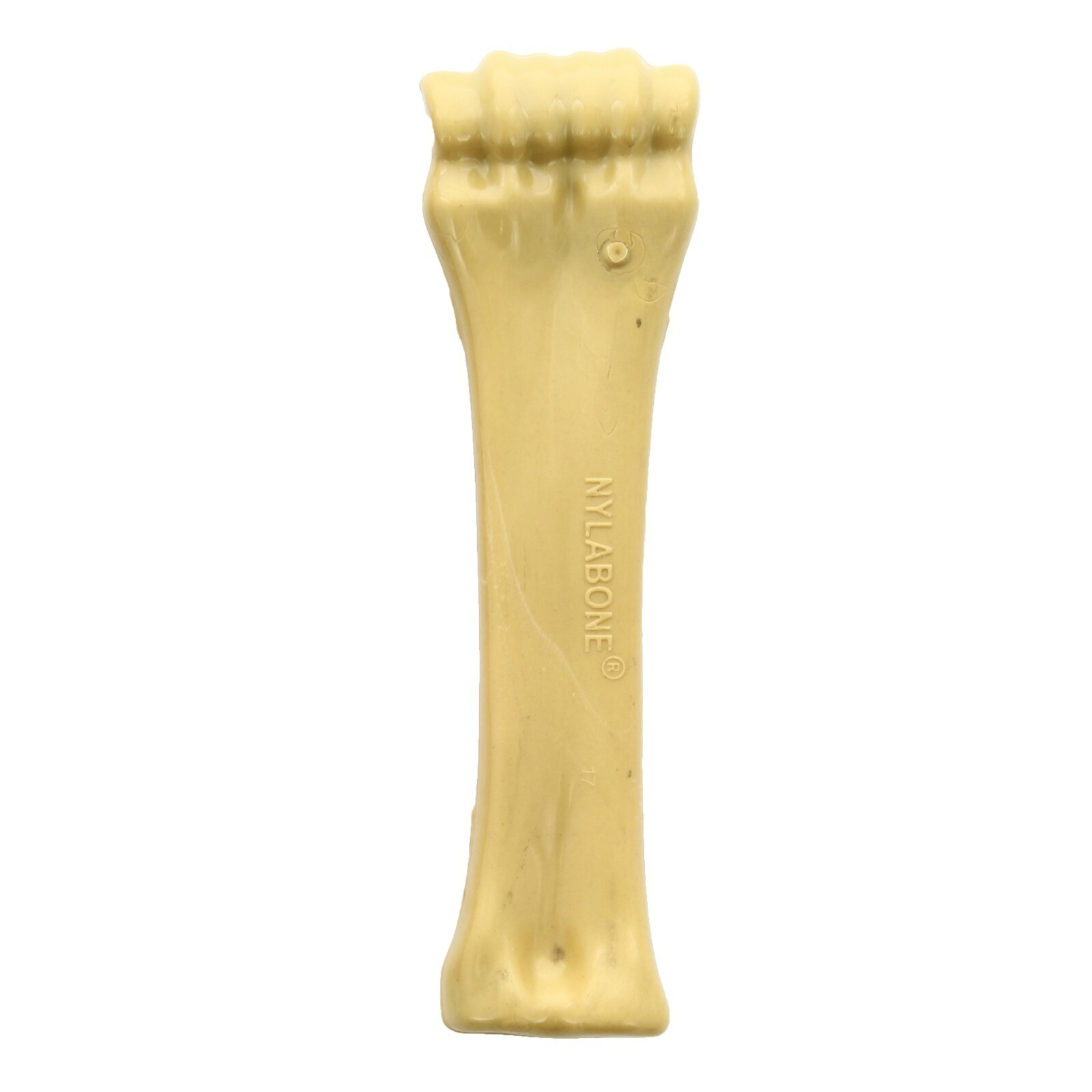 Nylabone Dog Bone Large Heavy Duty Power Chew Plastic Hard Chewing Toy, 2 Pack