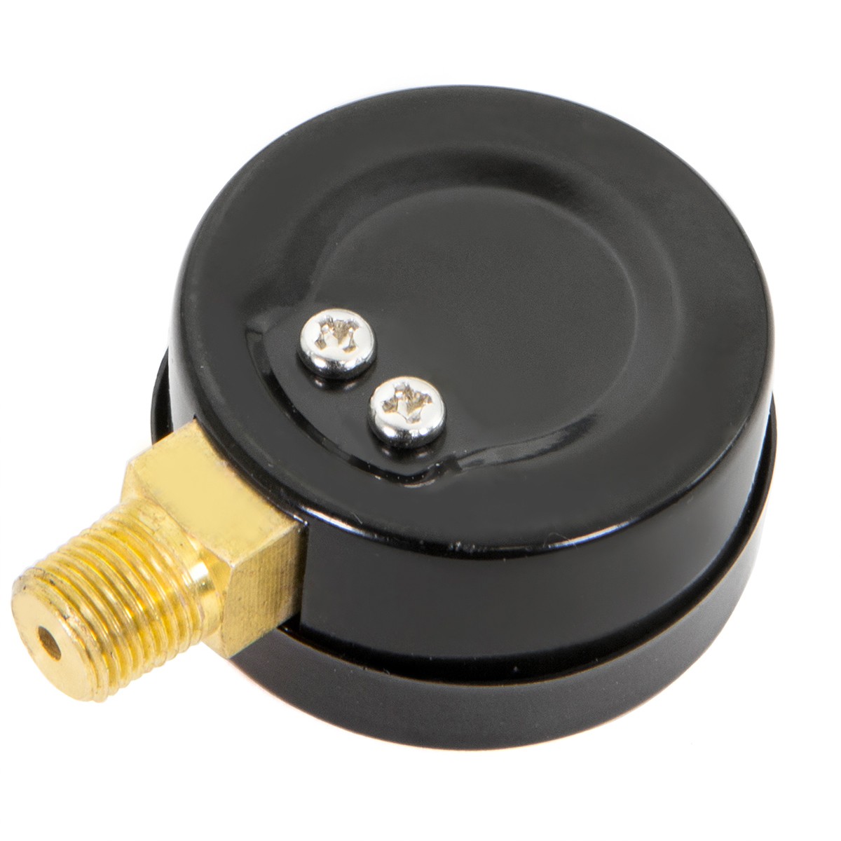 XtremepowerUS Water Pressure Gauge Bottom Thread 1-1/2″ Dial 1/8″ NPT Fitting
