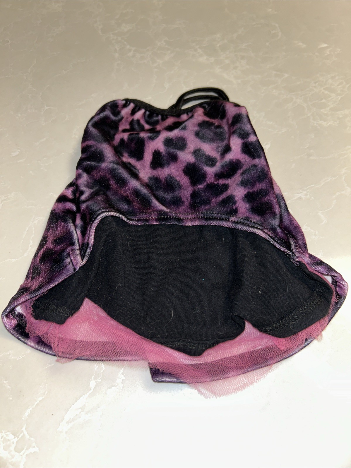 Dog-Cat/Pet/Puppy Purple Velvet Xtra Small Dress Top Clothing Little Lily