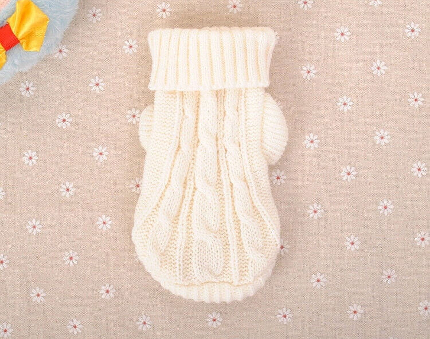 Puppy Sweater Coat Tiny XXXS XXS XS Chihuahua Knit Coat Pet Clothes Dog Teacup