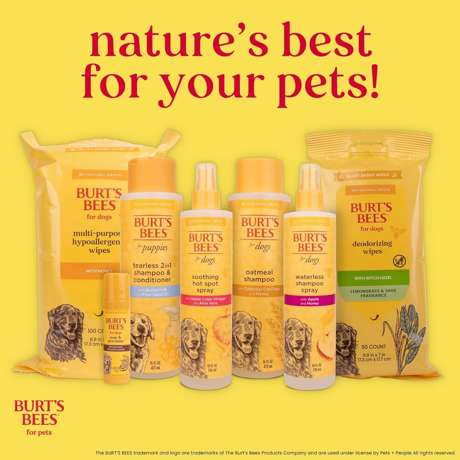 Natural Detangling Spray for Dogs, Lemon & Linseed Oil, 10 oz – Irritation-Free