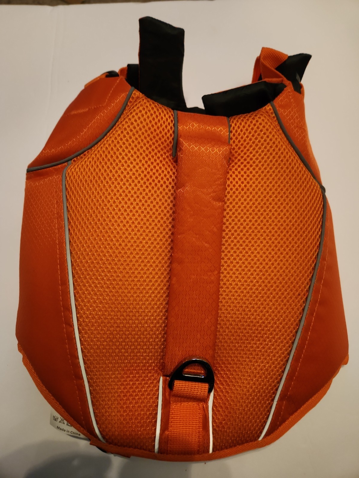 Dog Medium Life Jacket Waterproof Flotation High Viz Orange