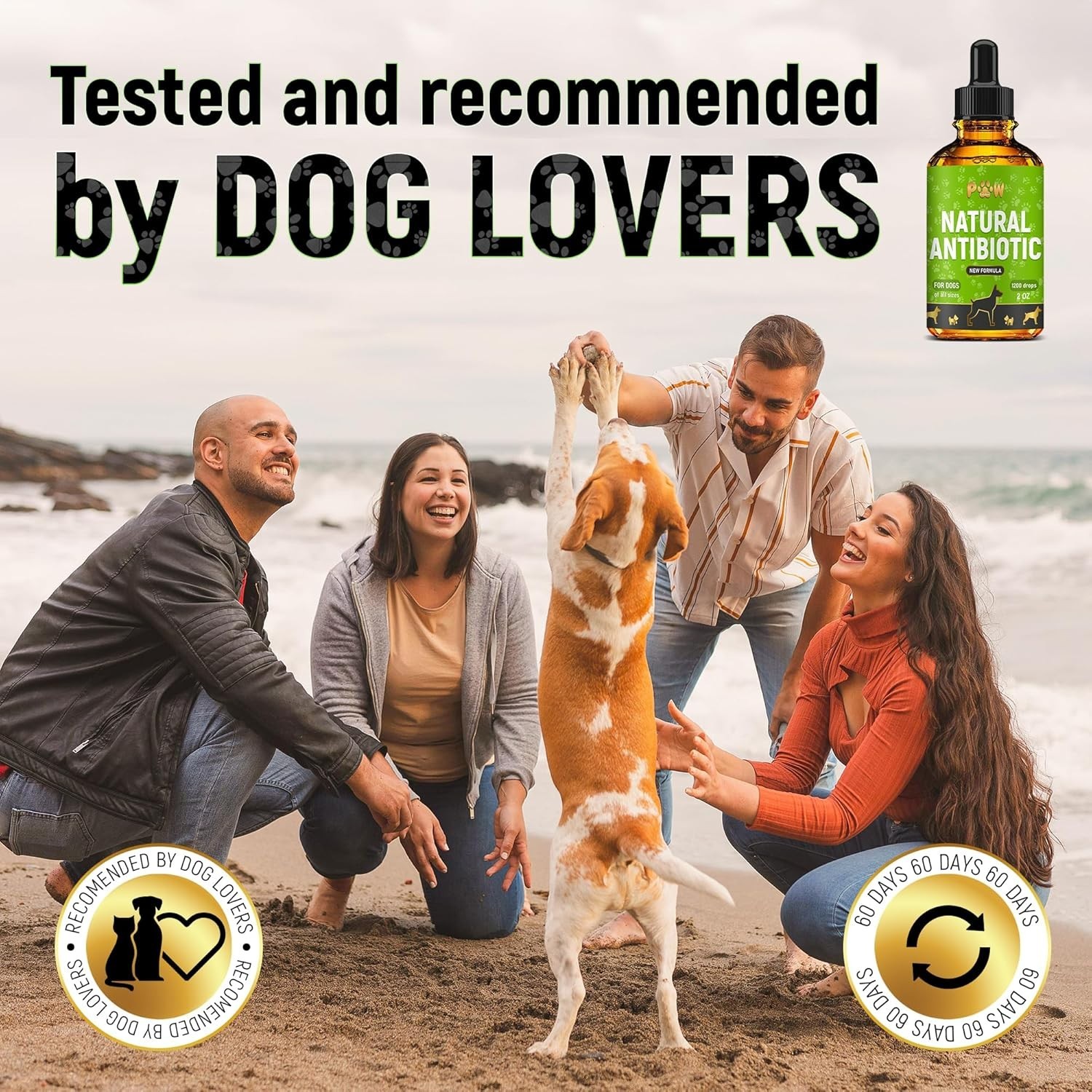 Natural Drops for Dogs to Support Urinary Tract and Overall Wellbeing 2 Ounces