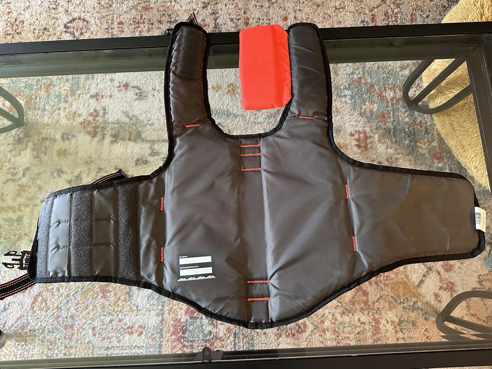 Arcadia Trail Dog Life Jacket MEDIUM High Visibility Coral Reflective