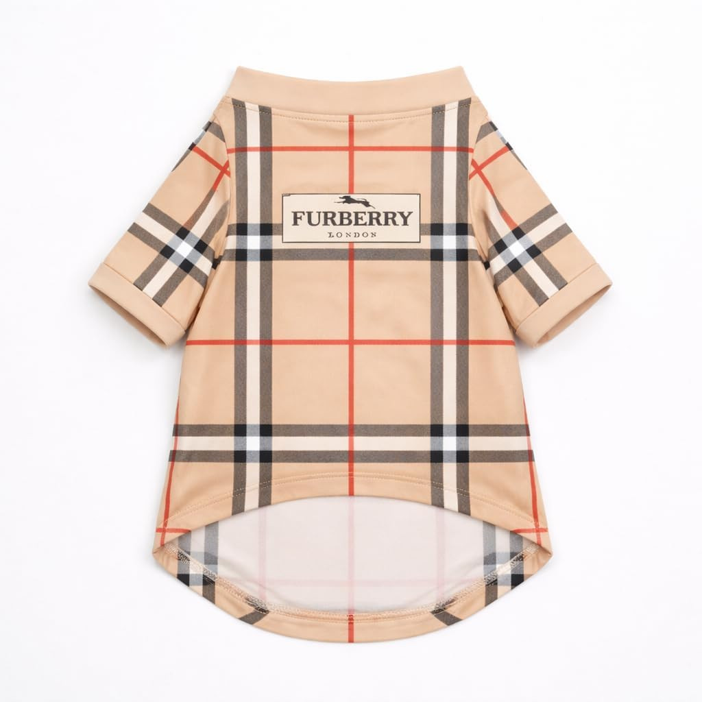 Luxury Designer Dog T Shirt – Trendy Puppy Clothes for Small Dogs, Fashion Pet T
