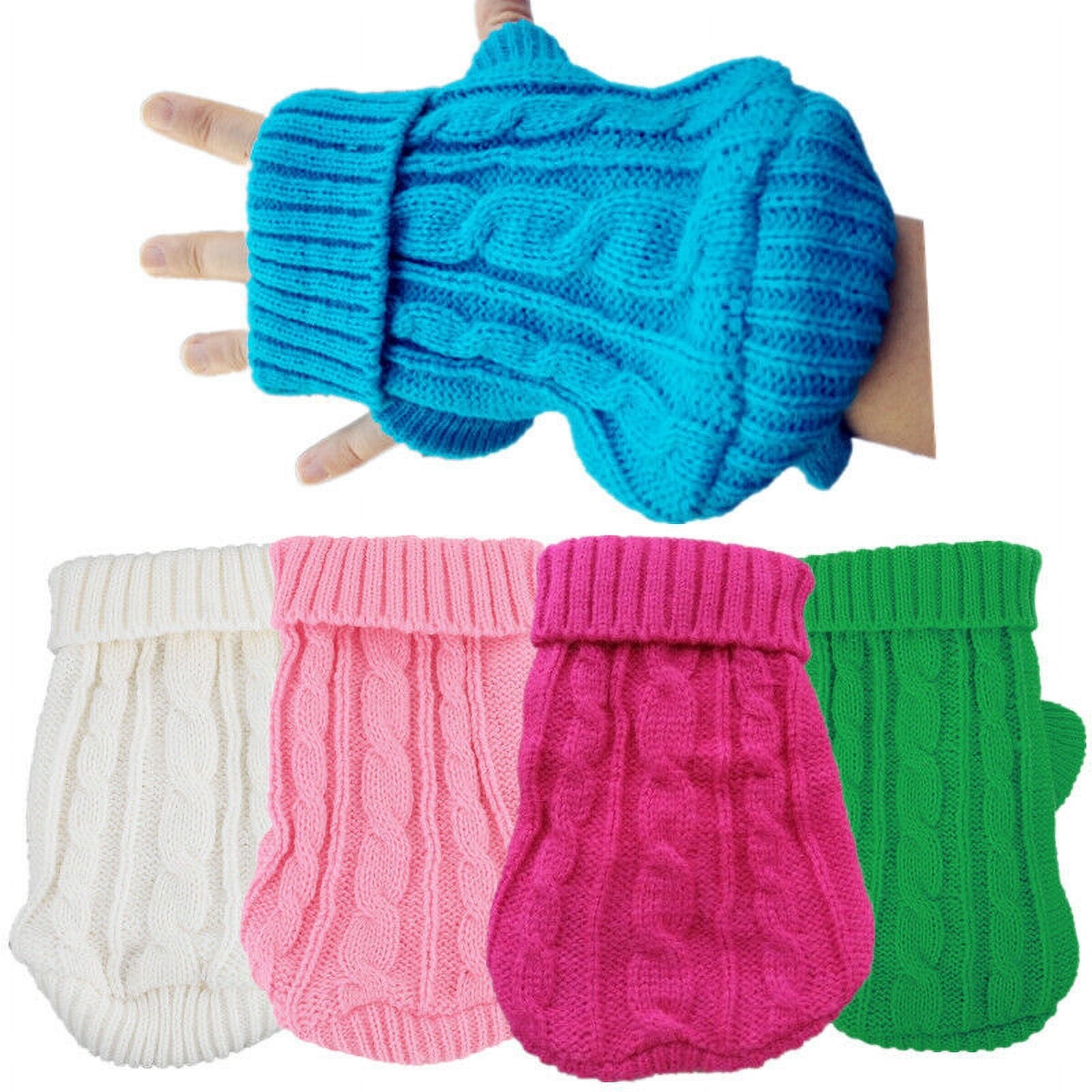 Puppy Sweater Coat Tiny XXXS XXS XS Chihuahua Knit Coat Pet Clothes Dog Teacup