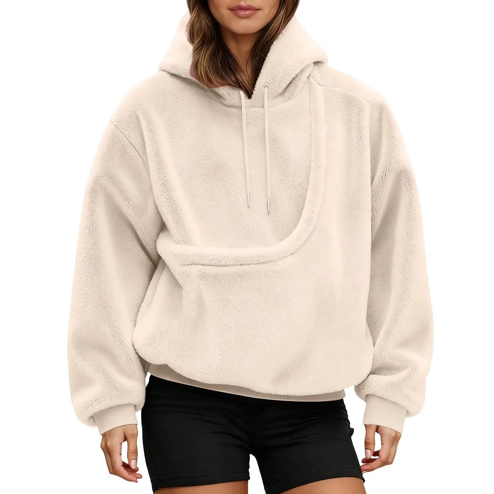 Unisex Pet Carrier Hoodie Cat Dog Bag Long Sleeve Sweatshirt Multiple Colors