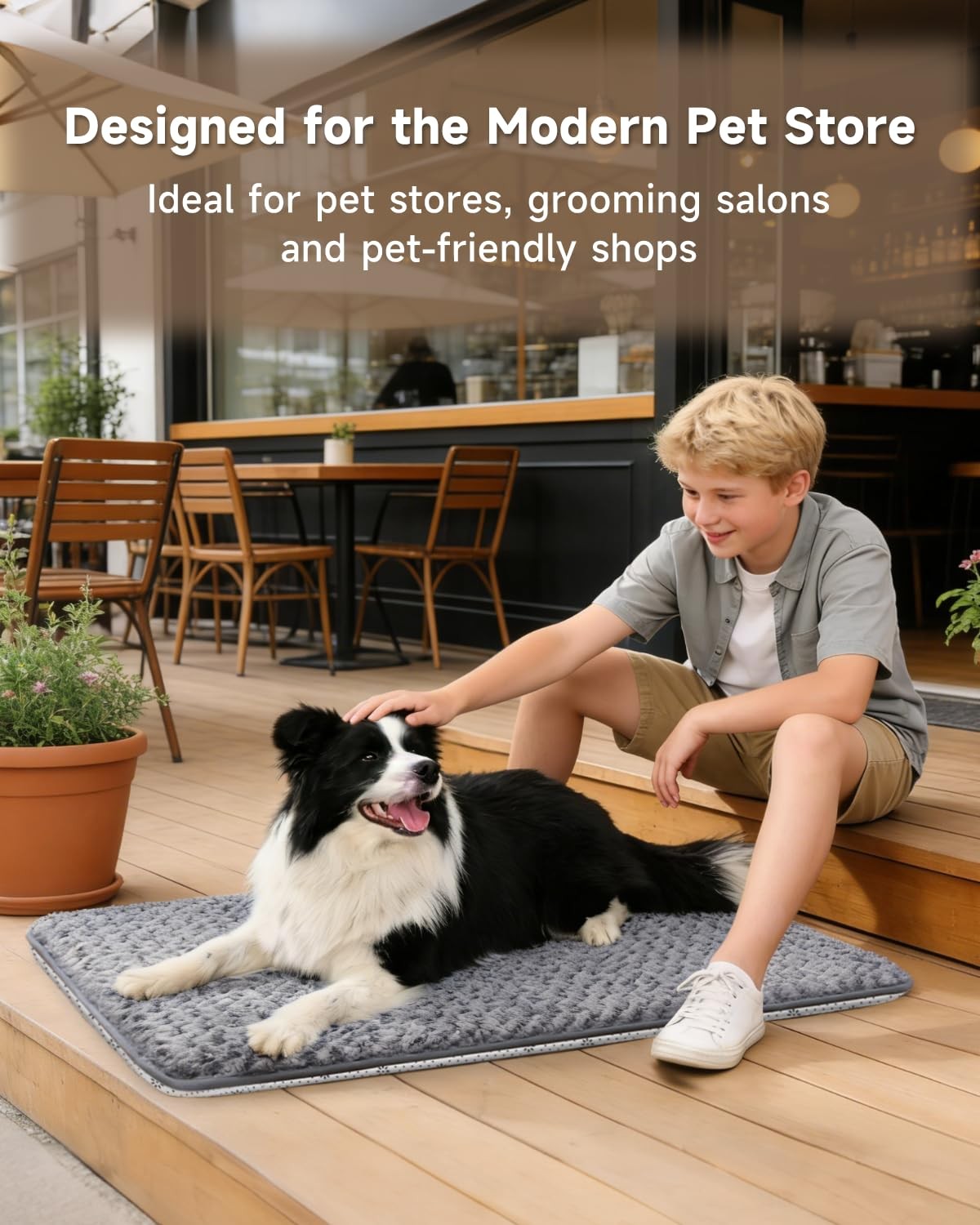Dog Bed for Crate Pad High Resilience Foam Crate Pad Mat for Medium Large Dog…