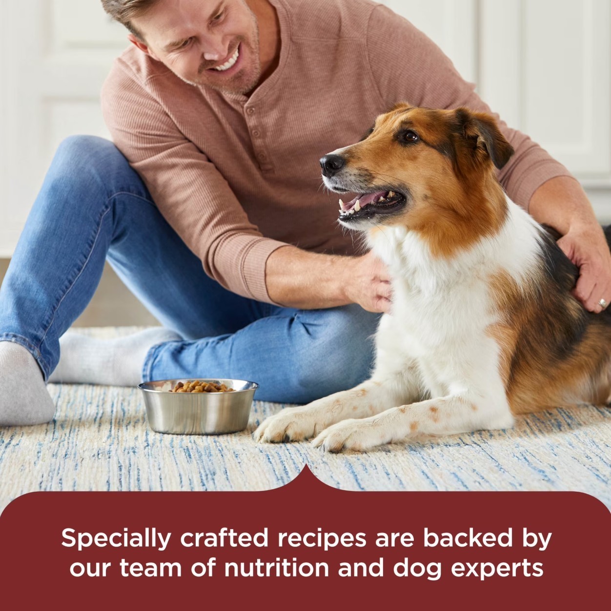 Rachael Ray Nutrish Adult Dry Dog Food Real Beef, Pea & Brown Rice Recipe, 30lb