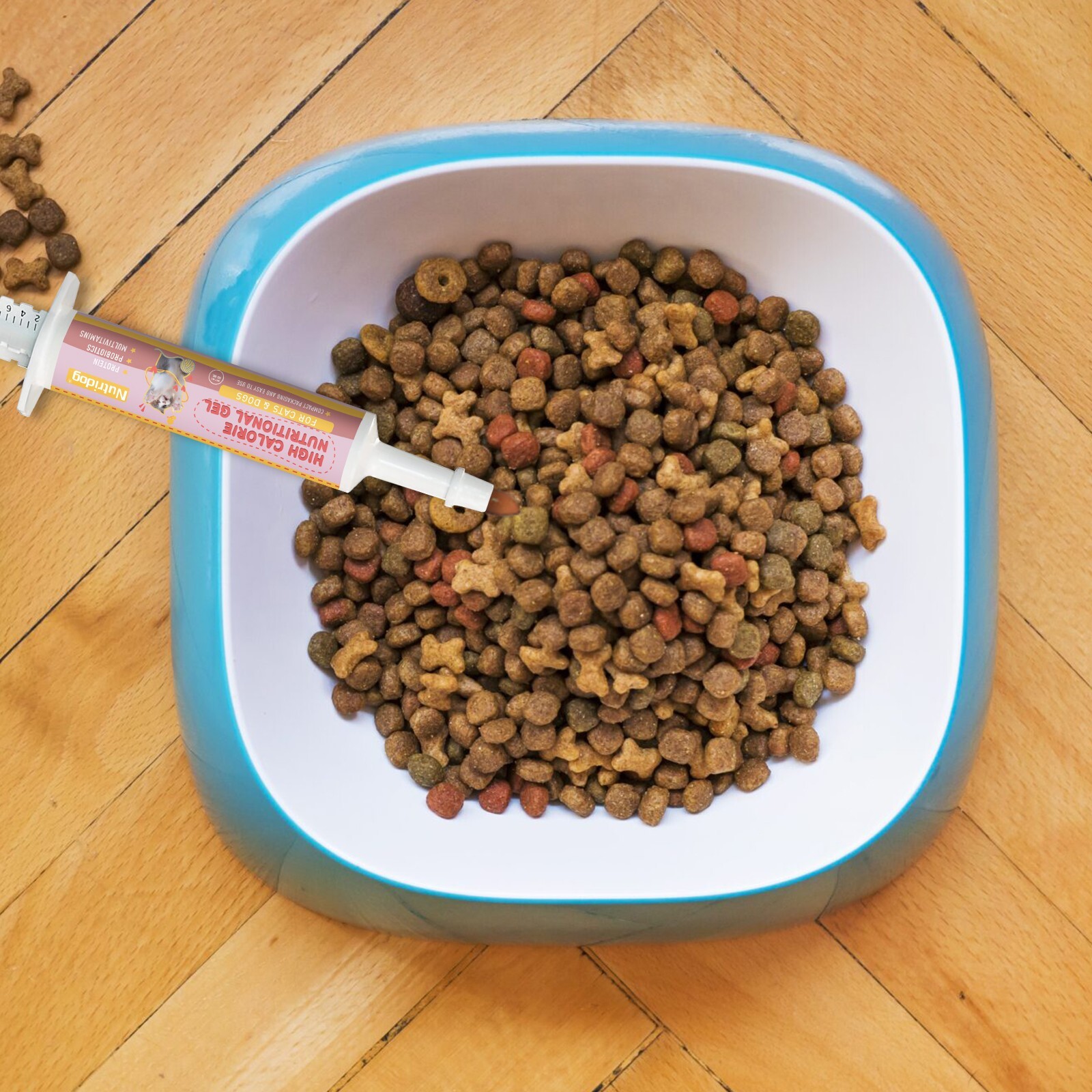 High Calorie Nutritional Gel for Cats and Dogs with Vitamin D for All Breeds