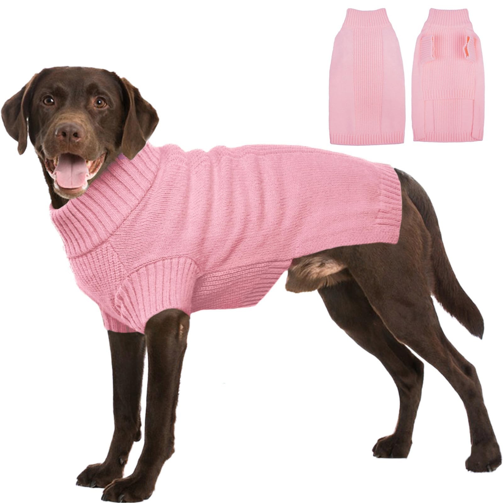 Extra Large Dog Sweater, 3XL Dog Sweater for Large Dogs Girl Boy Ultra Cozy