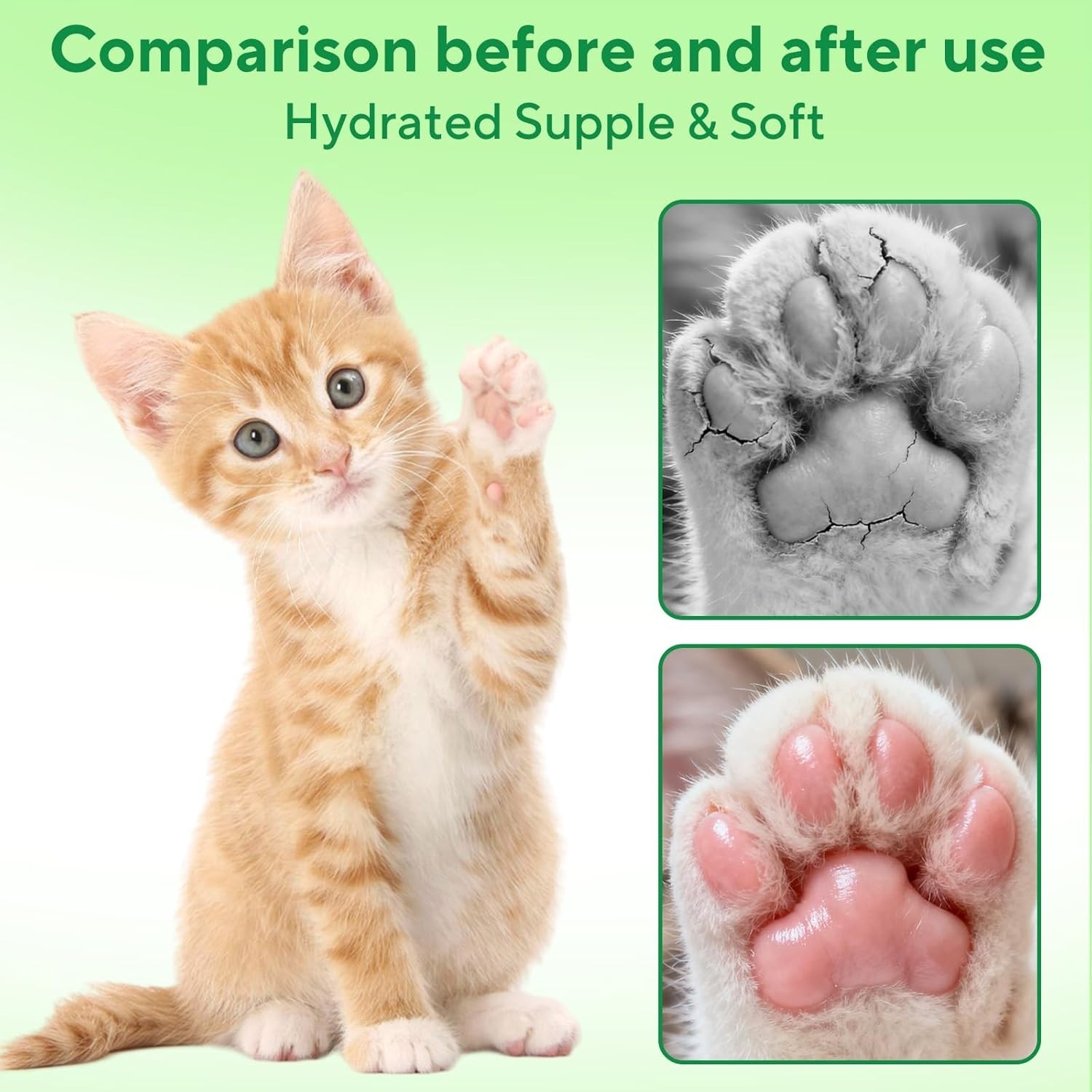 Pet Paw Nose Balm Lick Safe Moisturizer Dry Cracked Pads Snout 2.8oz