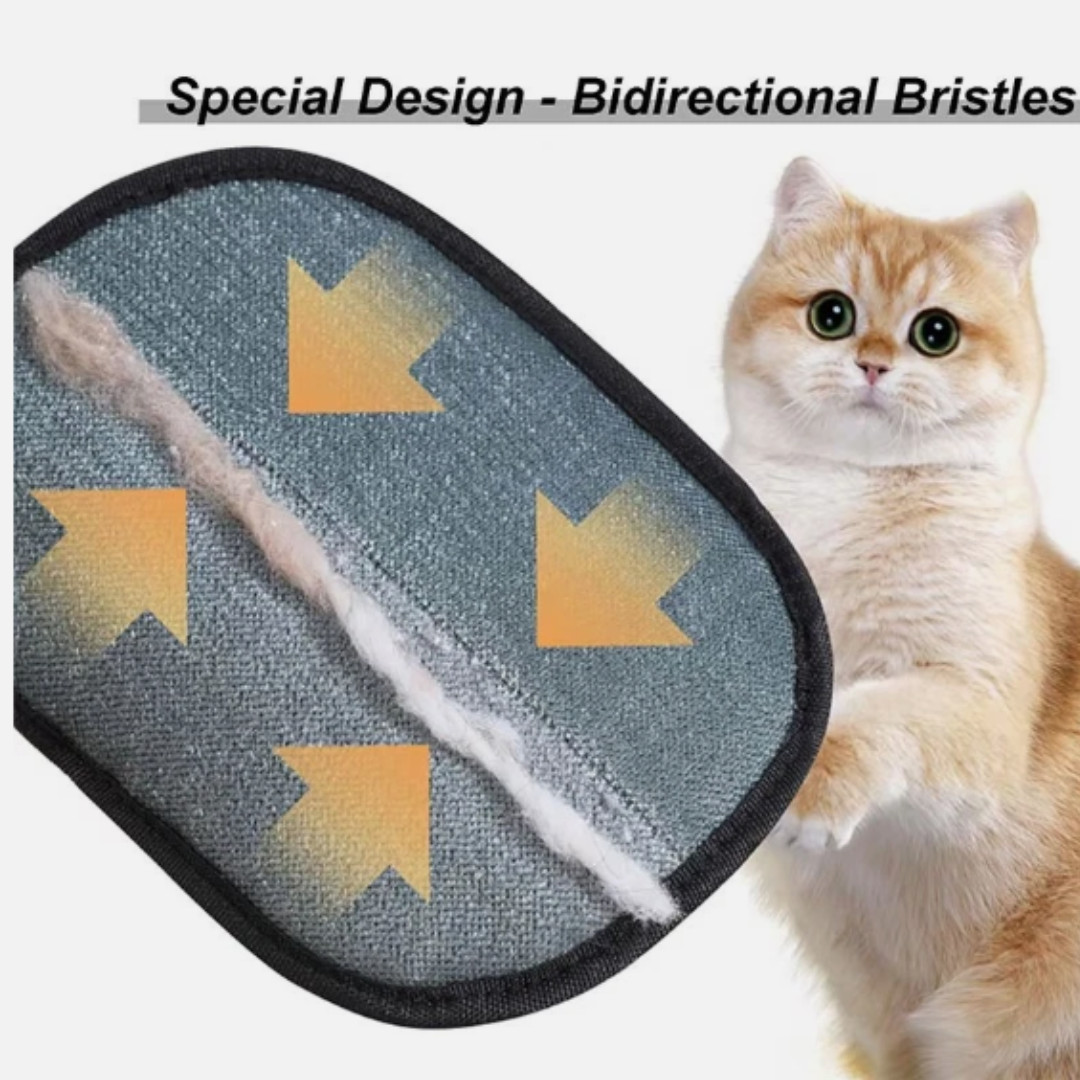 2-Pack Glove Cat Grooming Gloves Cat Hair Remover 2025 New Pet Dog Hair Remover