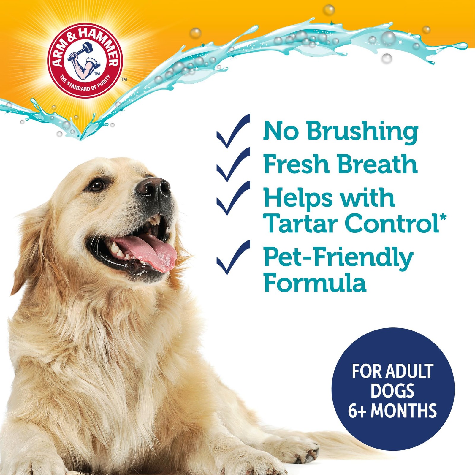 Arm & Hammer Complete Care Dental Water Additive for 16 Fl Oz (Pack of 1)