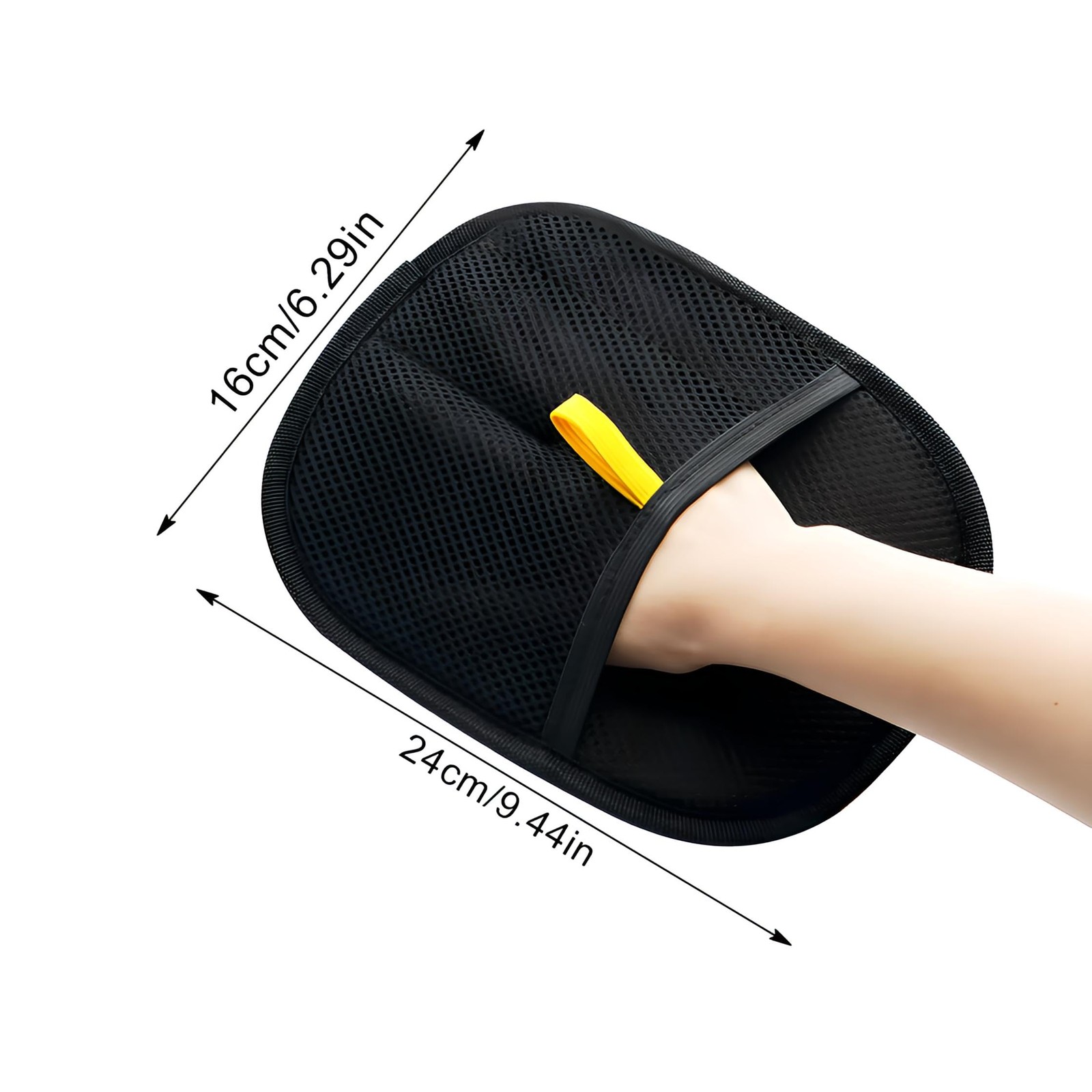 Tasmegol Yomi Pet Hair Remover Glove Electrostatic Double-Sided Grooming Remo…