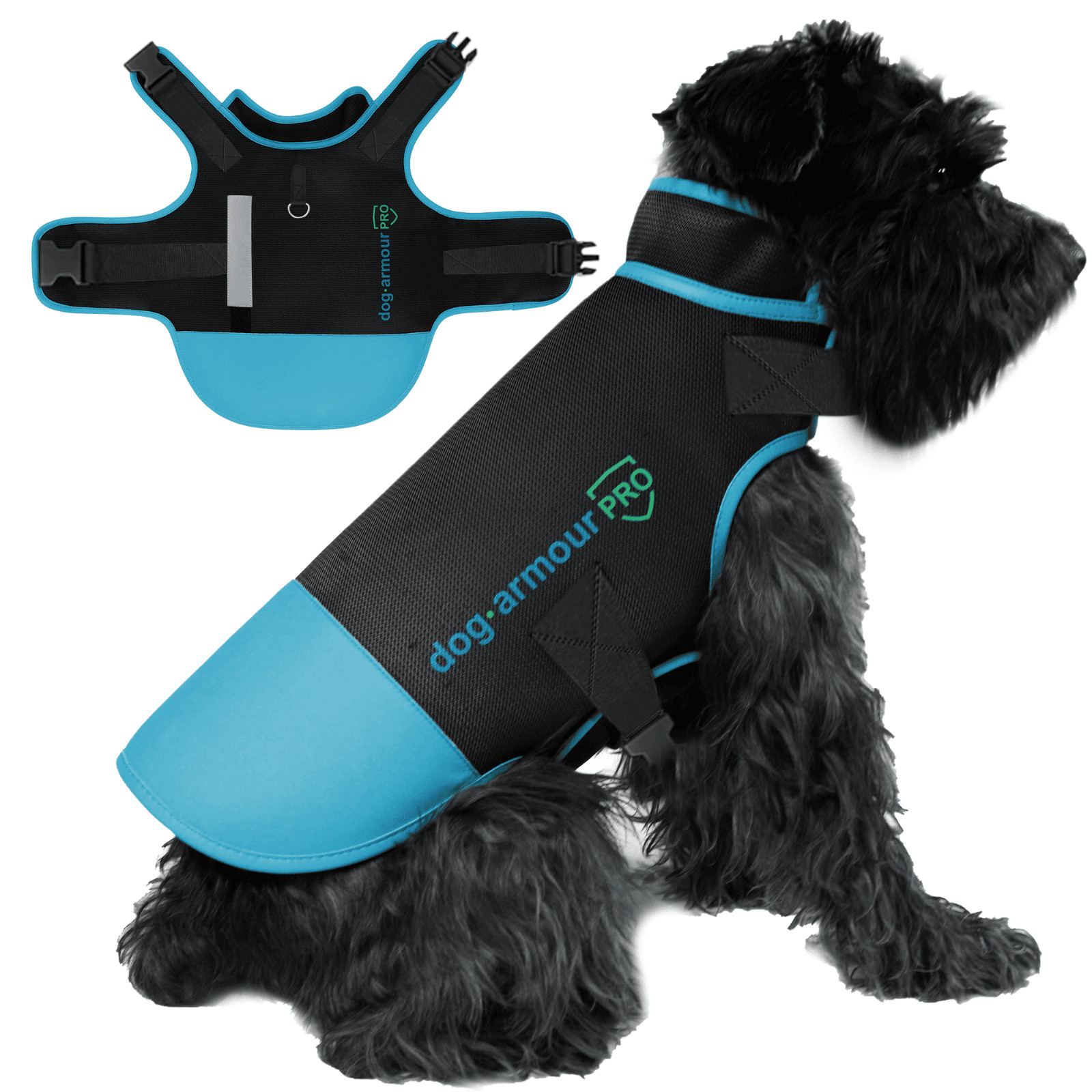 Dog Protection Vest for Dogs Anti Bite Armor Coyote Protection Reflective
