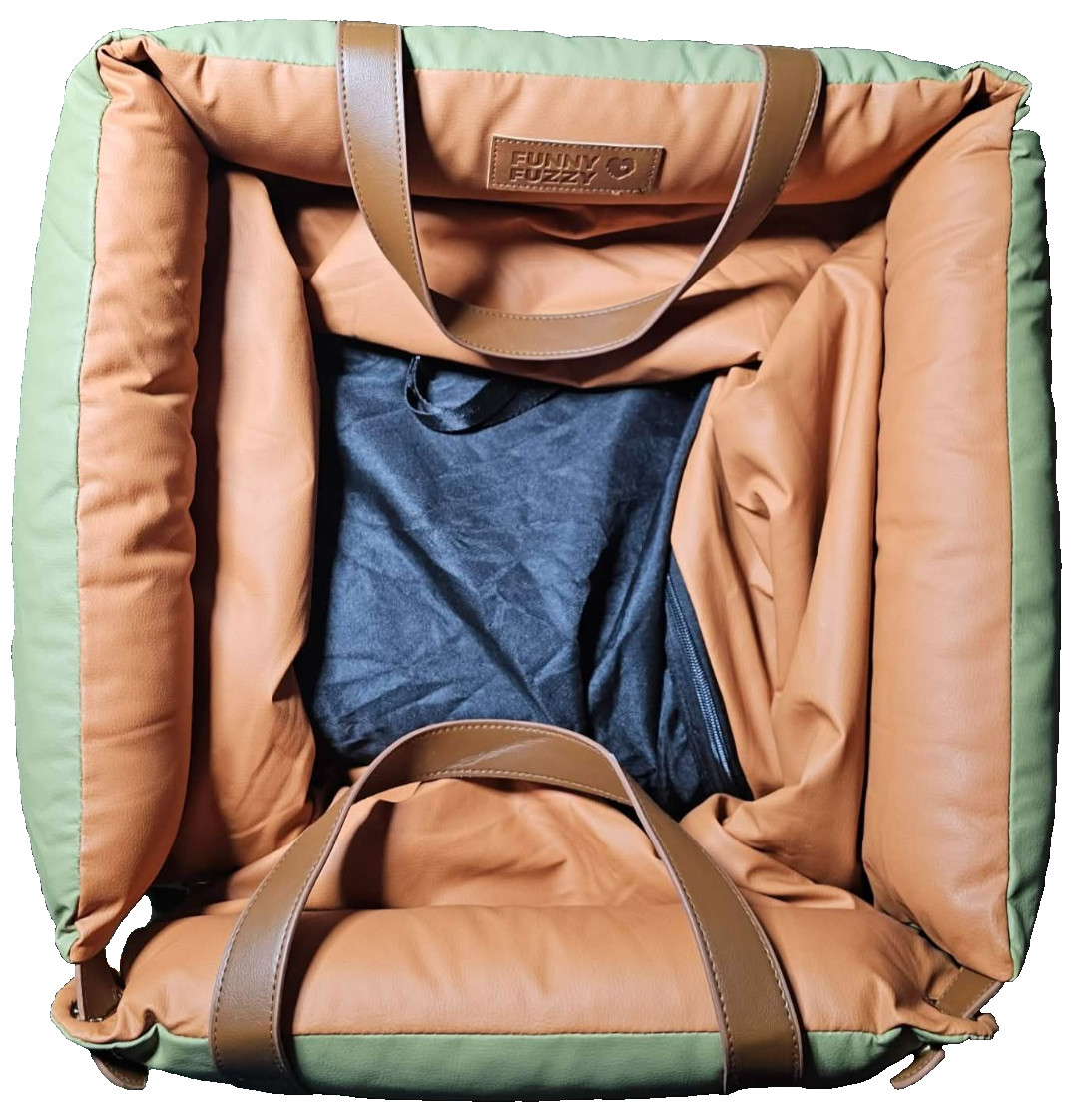 *OPEN BOX-SEE DESCRI* FunnyFuzzy Urban Voyager Travel Dog Car Seat Medium(Jumbo)