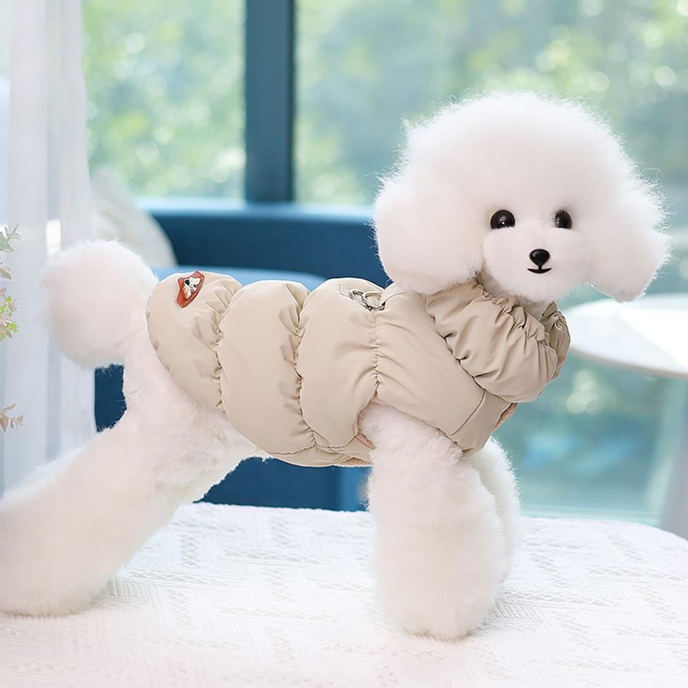 SoftWarmWinterDogCoatPaddedJacketForSmallMediumDogsChihuahuaFrenchBulldogPoodle
