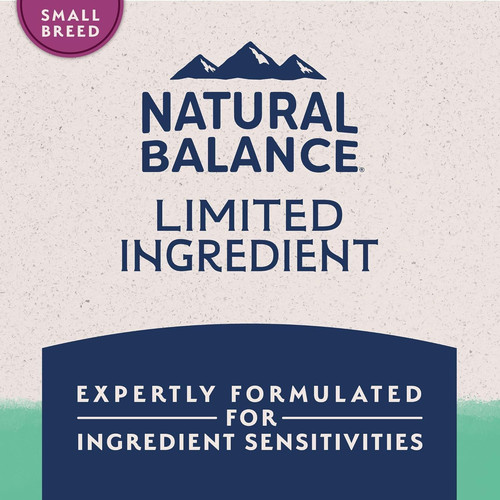 Natural Balance Limited Ingredient Small Breed Adult 4 Pound (Pack of 1)