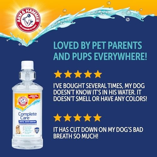 Arm & Hammer Complete Care Dental Water Additive for 16 Fl Oz (Pack of 1)