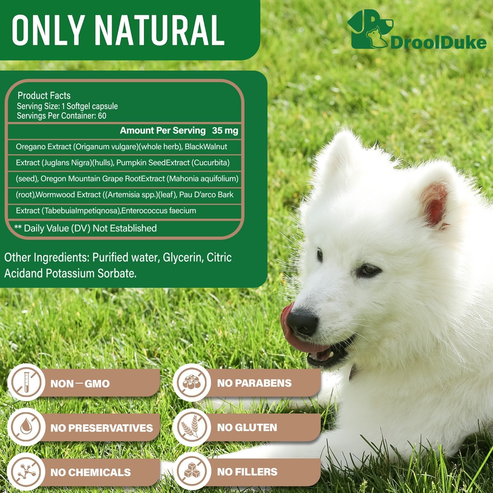 Dog Constipation Savior | Smooth Defecation and Moisturizing Intestines 60pcs