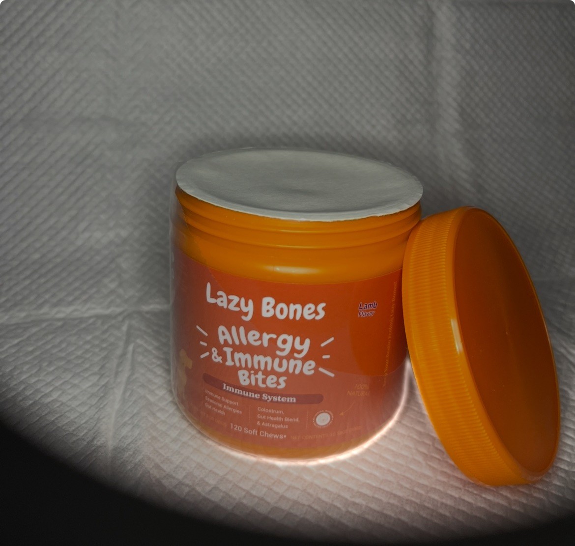 Lazy Bones Allergy & Immunity Chews Anti Itch 120 Chews $ 19.95