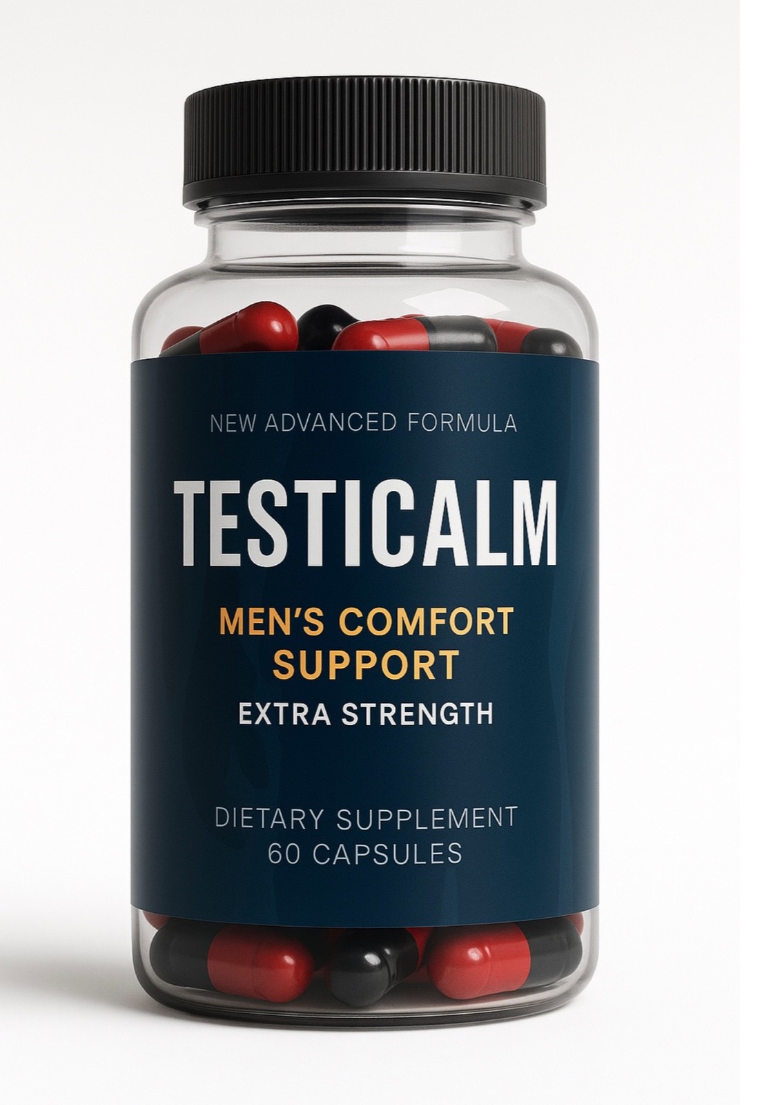 DON’T WORRY TESTICULAR FOR PAIN EVERYBODY – 60 CAPS – NEW FORMULA TESTICALM