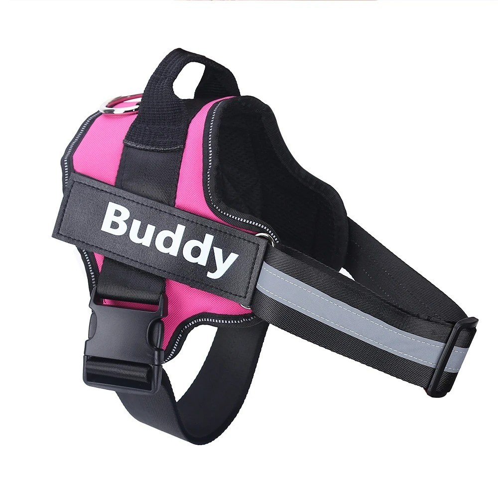 Custom Dog Harness with Name Reflective No Pull Adjustable Pet Vest