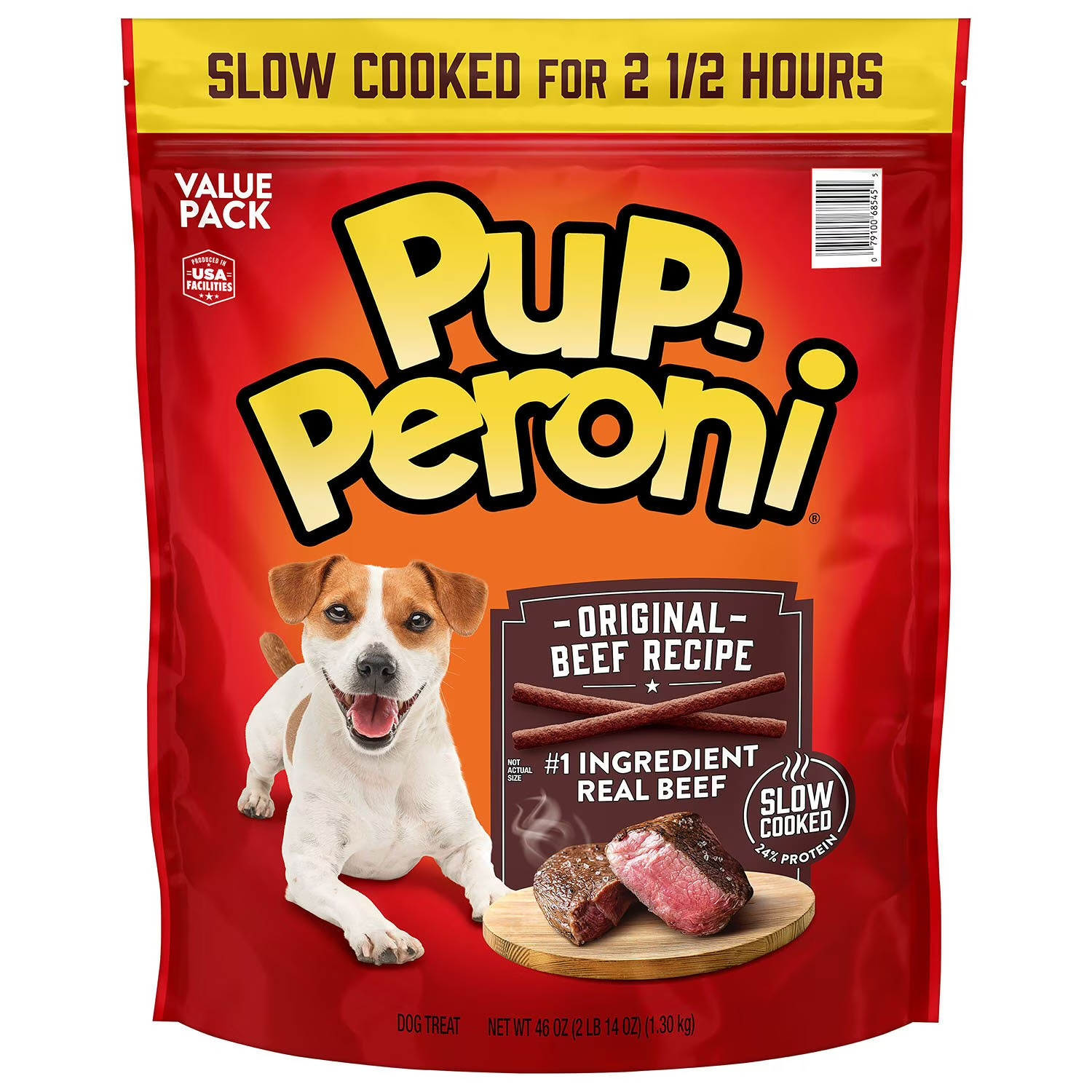 Pup-Peroni Dog Snacks, Original Beef Flavor, 46 oz. Natural, BEST, FREE SHIPPING
