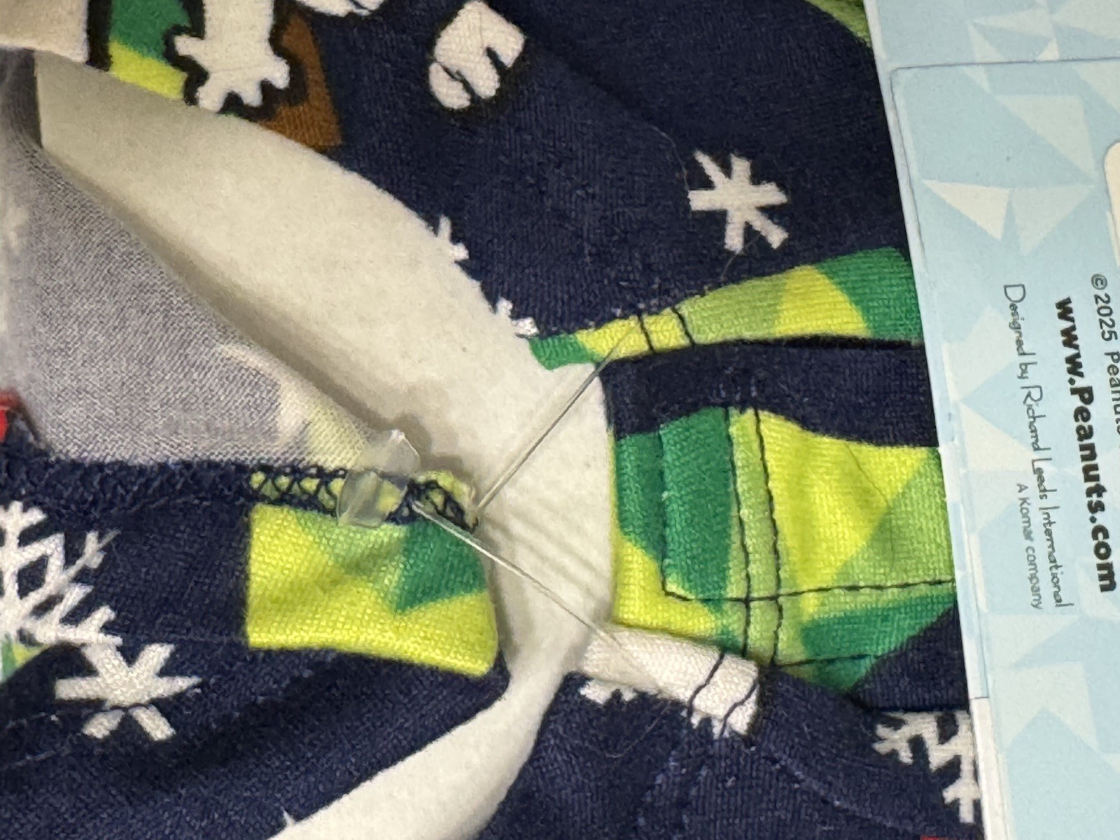 Holiday Snoopy Family Pet Dog pajamas Xtra Small New With Tag