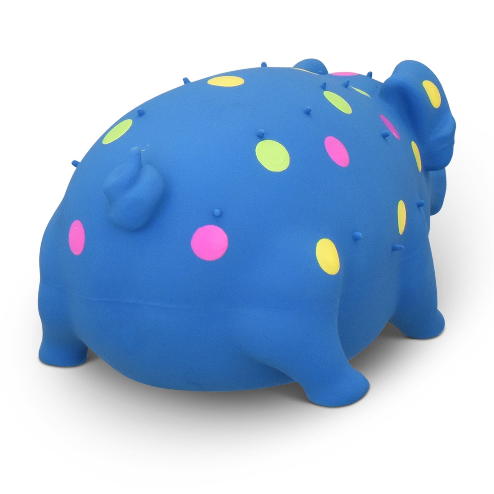 Vibrant Life Pig Dog Toy: Pigglesworth, Latex, Playful Buddy,Chew 1,Color Varies