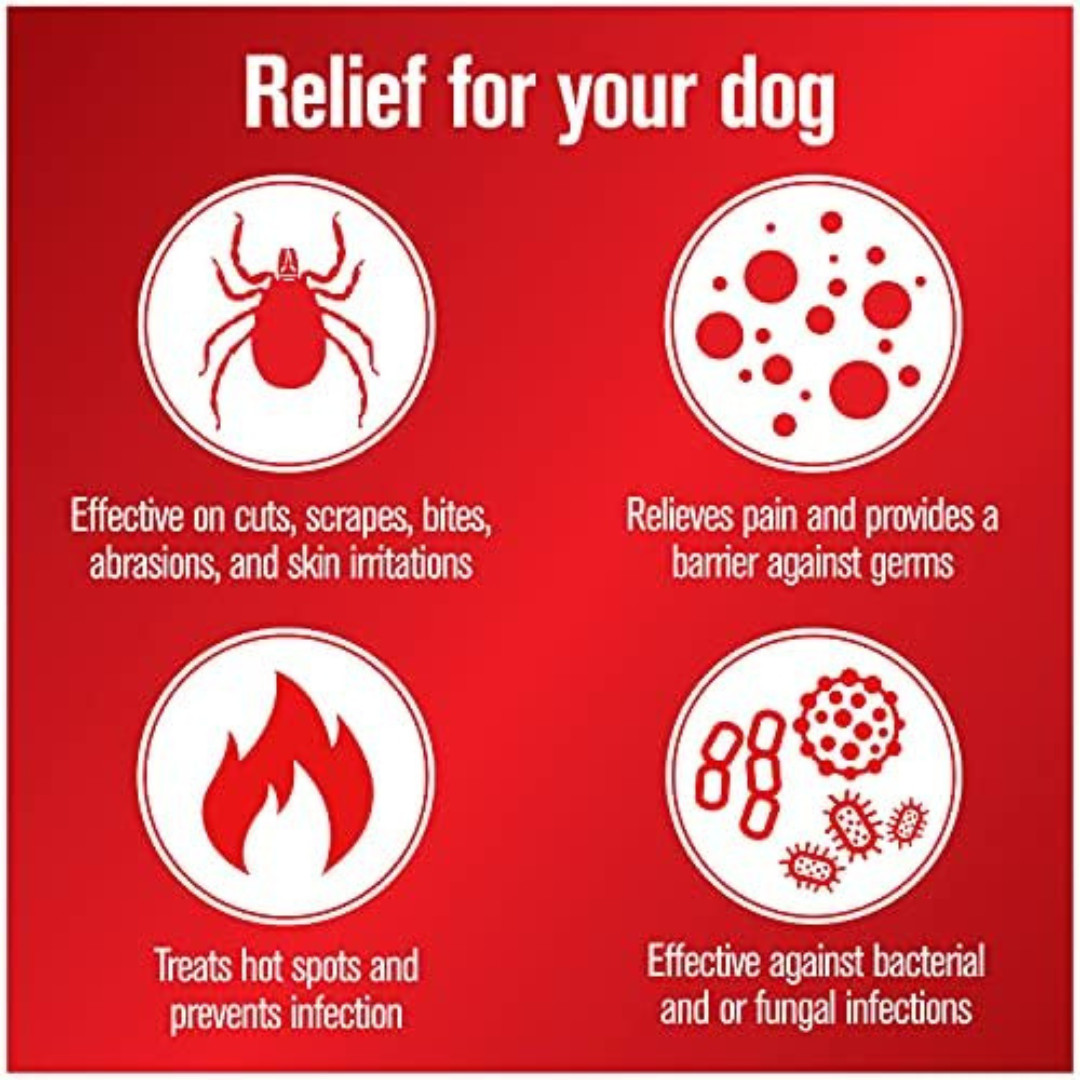 Sulfodene Dog Wound Care 3-W Ointment – Pain Relief & Infection Prevention, 2 oz