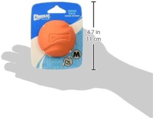 High-Bounce Fetch Ball for Dogs – Vanilla Scented, 2.5 Inch for Medium Breeds