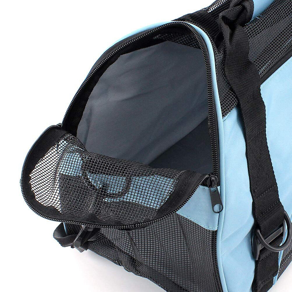 Soft-Sided Airline Approved Pet Cat Carrier Bag, Comfort Case, Sizes M & L ﻿