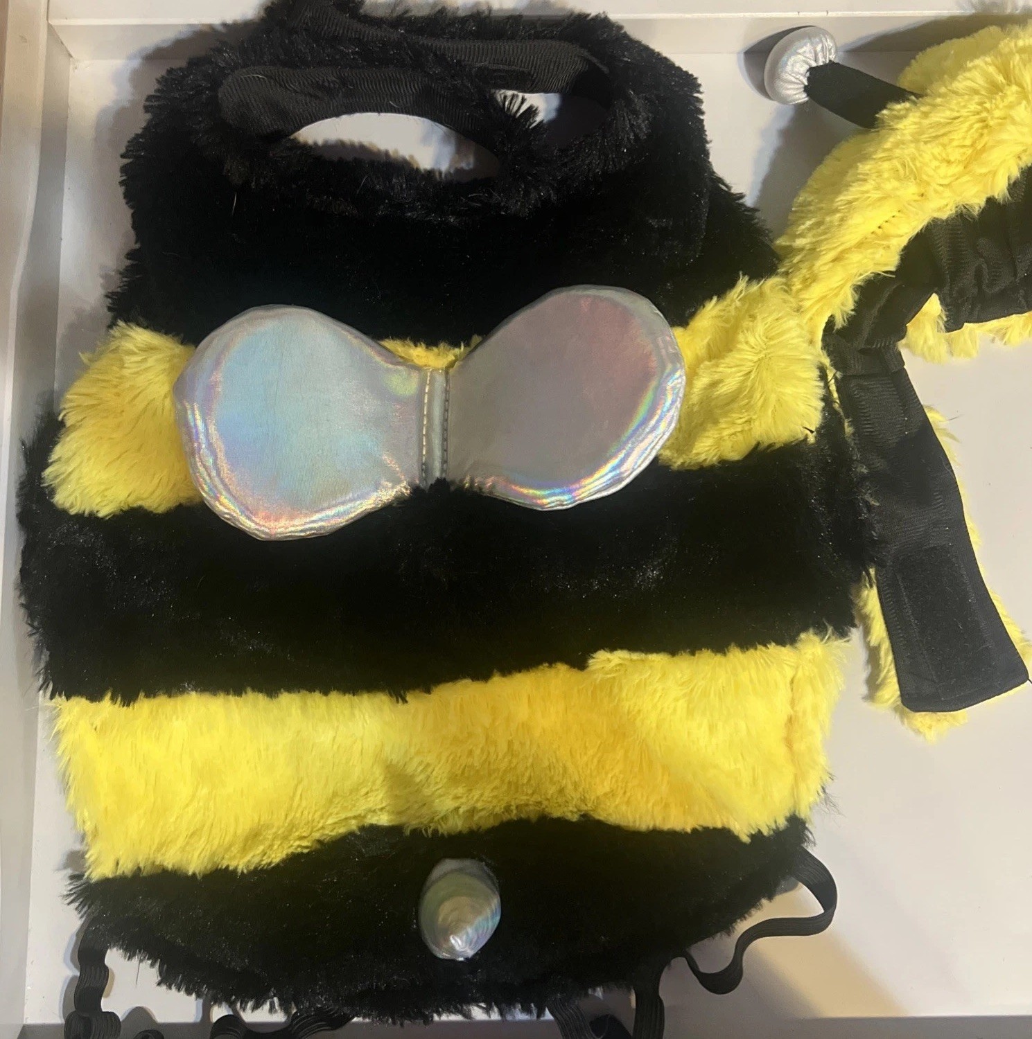 Petco Thrills & Chills Collection Bumble Bee Pet Costume Dog/Cat Sz Xtra Small