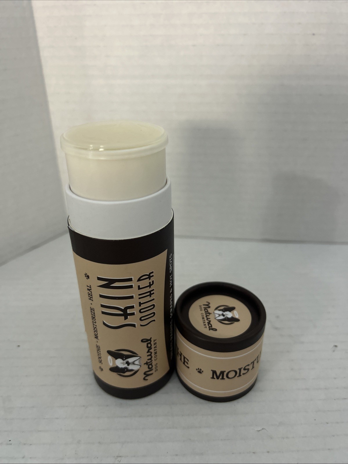 Natural Dog Company Skin Soother All Natural Healing Balm Stick 2 oz Organic NEW