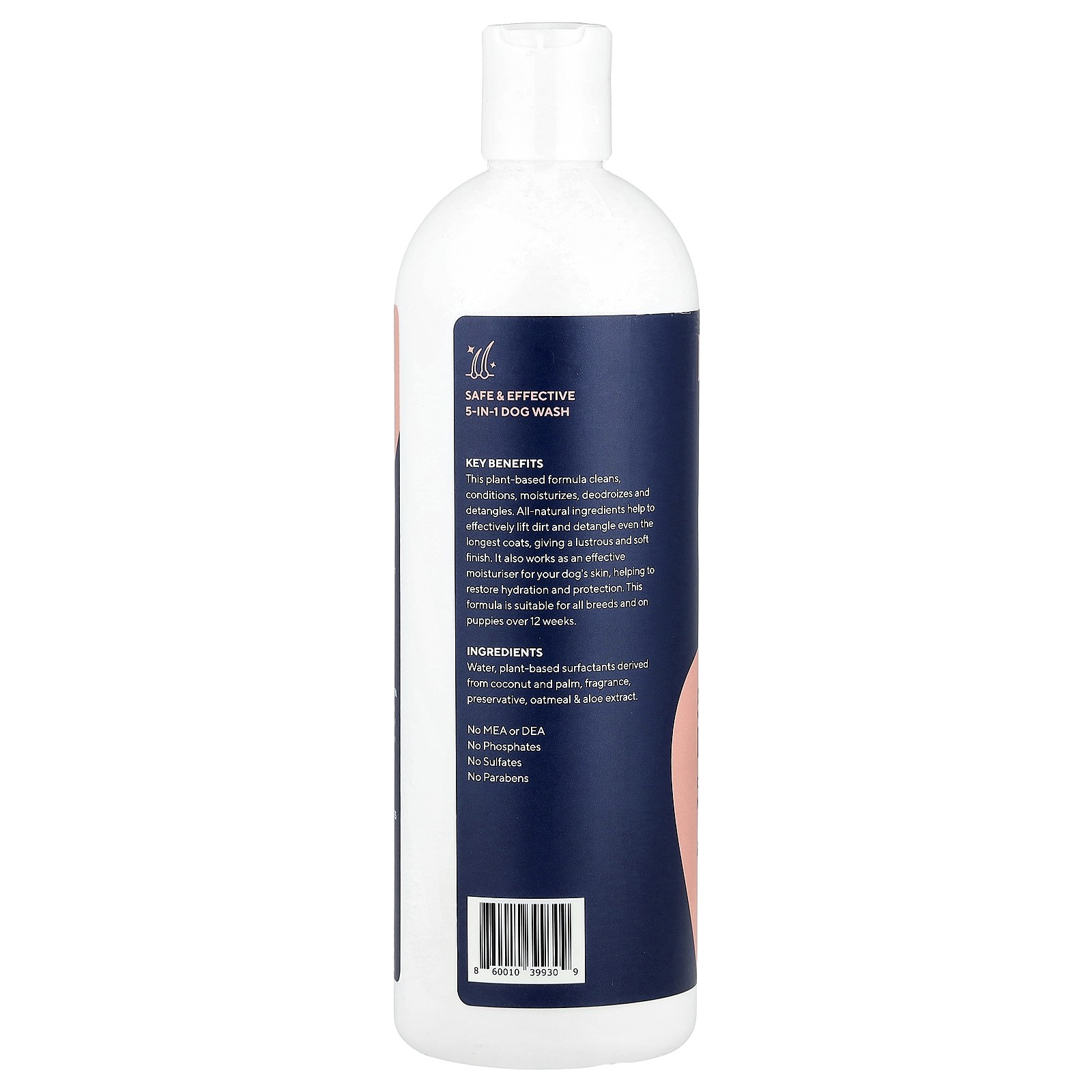 5-in-1 Dog Wash, 16 fl oz (473 ml)